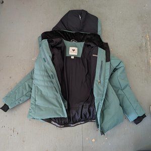 Women's Obermayer Ski Jacket Green Size 16